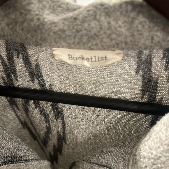 Western women’s boho light printed shacket - Picture 3 of 4